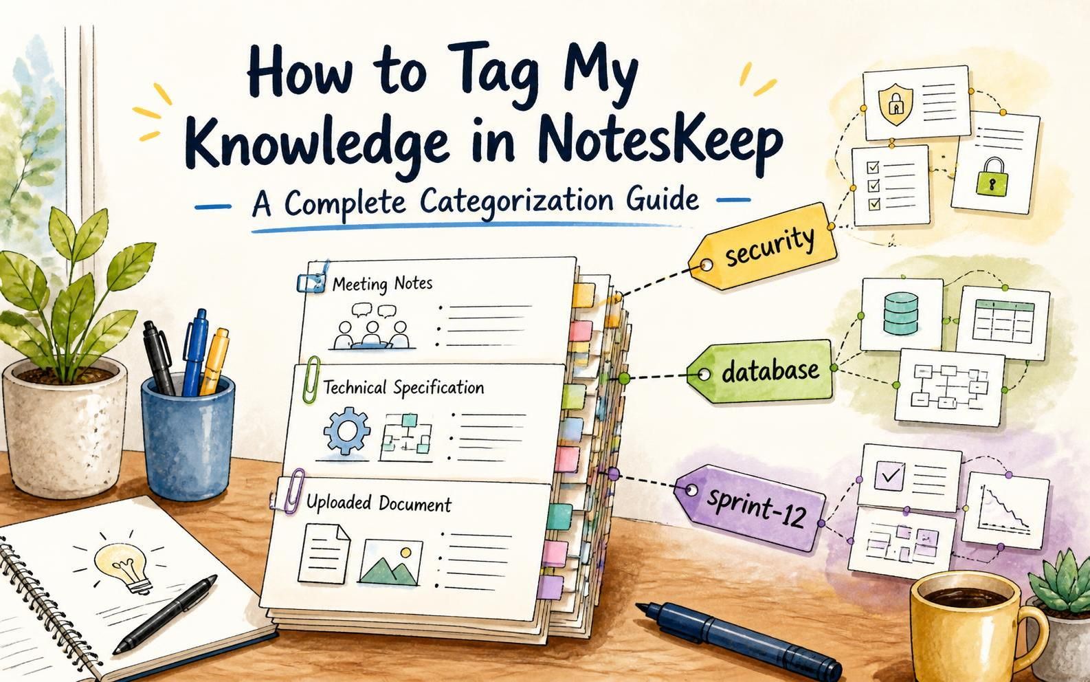 How to Tag My Knowledge in NotesKeep: A Complete Categorization Guide